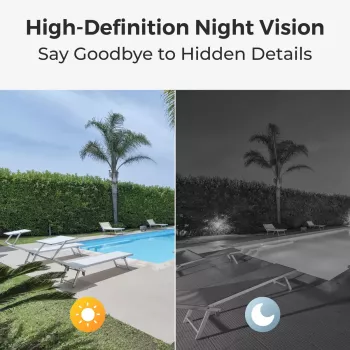 Câmara de vigilância IP Reolink P320 5MP PoE, Bullet, objetiva 2,8 mm, 2880×1616, 30 fps, visão noturna IR 30 m, PoE/DC