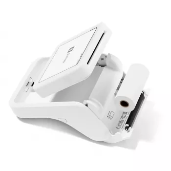 Leitor de cartões inteligente SumUp Solo Printer bateria Wi-Fi Branco