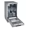 Máquina de lavar loiça de instalação livre Gorenje GS520E15S, estreita 45 cm, 9 conjuntos de louça, 47 dB, cinzento