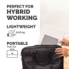 Suporte para portátil Fellowes para secretária - elevação para portátil ajustável Breyta para casa e escritório - suporte para portátil com 12 níveis de altura - Tamanho máx. de portátil 14 polegadas, Peso máx. 4 kg - Branco