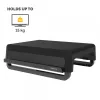 Suporte para monitor de computador Fellowes com 3 níveis de altura - elevação para monitor Breyta com gestão de cabos - suporte para monitor ergonómico ajustável para computador - Peso máx. 15 kg - Preto