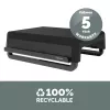 Suporte para monitor de computador Fellowes com 3 níveis de altura - elevação para monitor Breyta com gestão de cabos - suporte para monitor ergonómico ajustável para computador - Peso máx. 15 kg - Preto