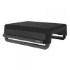 Suporte para monitor de computador Fellowes com 3 níveis de altura - elevação para monitor Breyta com gestão de cabos - suporte para monitor ergonómico ajustável para computador - Peso máx. 15 kg - Preto