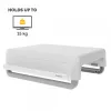 Fellowes Breyta 100016561 elevador de monitor, 3 posições de altura, portátil com pega, branco