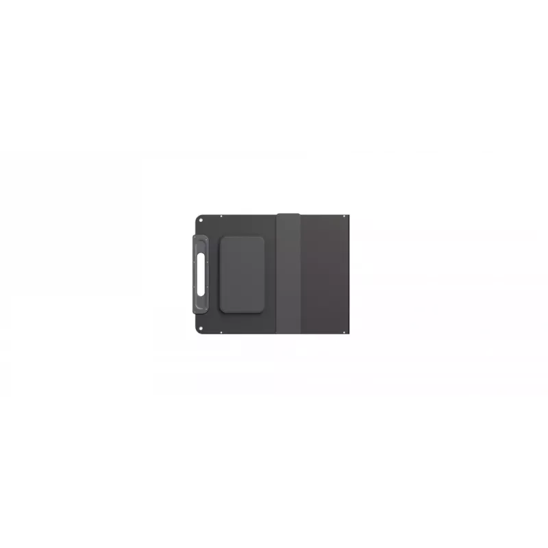 Painel solar Ninebot SP 100 — 100 W (400 W de pico), USB, montagem no solo, 1400×32×540 mm, Preto
