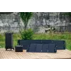 Painel solar Ninebot SP 100 — 100 W (400 W de pico), USB, montagem no solo, 1400×32×540 mm, Preto