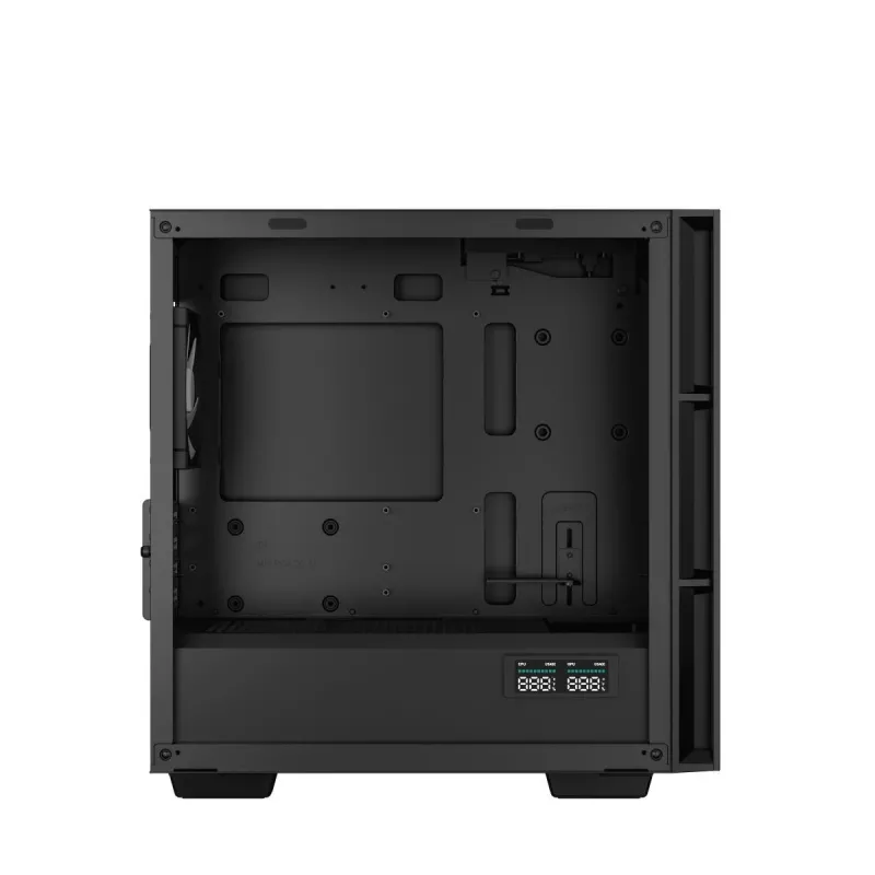 DeepCool CH360 DIGITAL R-CH360-BKAPE3D-G-1 caixa de PC Micro Tower, micro ATX/Mini-ITX, vidro temperado, preta