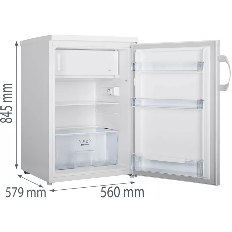 Frigorífico combinado Gorenje RB492PW de instalação livre 119 L Branco