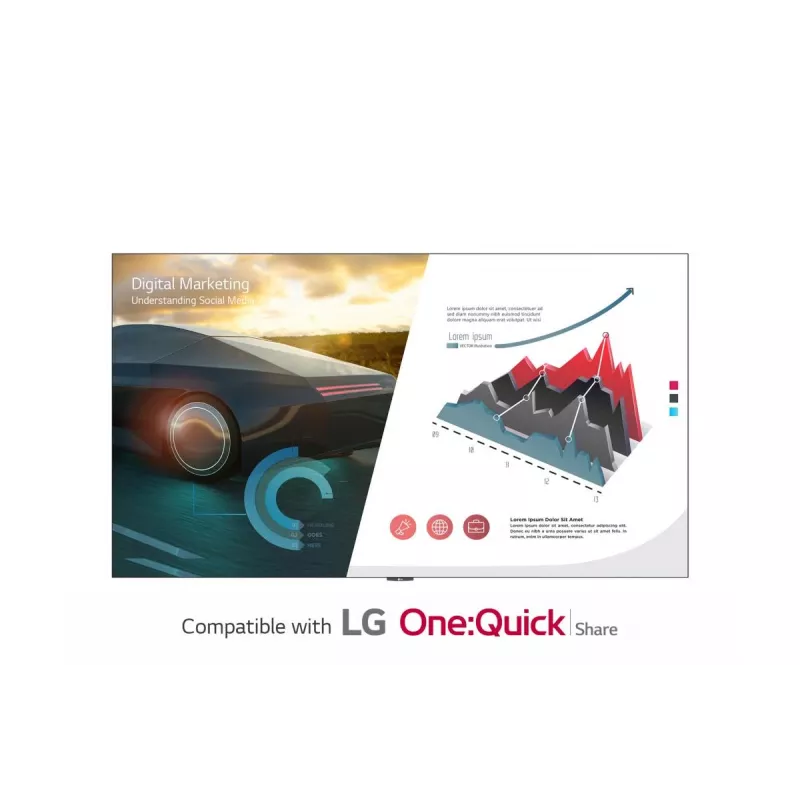 LG LAEC015-GN2 All-in-One LAEC Series videowall LED, 136 polegadas, 500 cd/m², 3000:1, webOS, colunas integradas