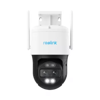 Câmara de vigilância IP Reolink TrackMix W760 4K, 8 MP, 3840×2160, Wi‑Fi e Ethernet, PTZ (rotação 355°, inclinação 90°), visão noturna 30 m, IP65