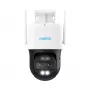 Câmara de vigilância IP Reolink TrackMix W760 4K, 8 MP, 3840×2160, Wi‑Fi e Ethernet, PTZ (rotação 355°, inclinação 90°), visão noturna 30 m, IP65