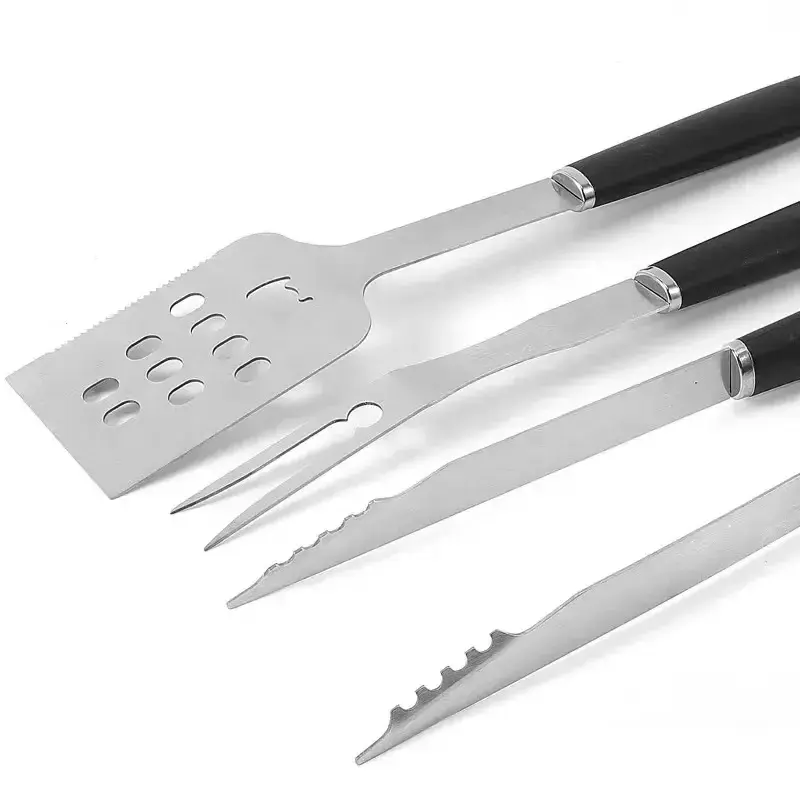 Conjunto de utensílios para grelhar Adler AD 6727 — aço inoxidável, 4 peças