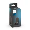 Sensor de contacto Philips Secure, sem fios, ZigBee, preto, porta/janela, fita adesiva/parafuso, III