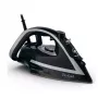 Ferro de engomar Tefal Puregliss FV8062E0 Ferro a seco e a vapor sola Durilium AirGlide Autoclean 3000 W preto, cinzento