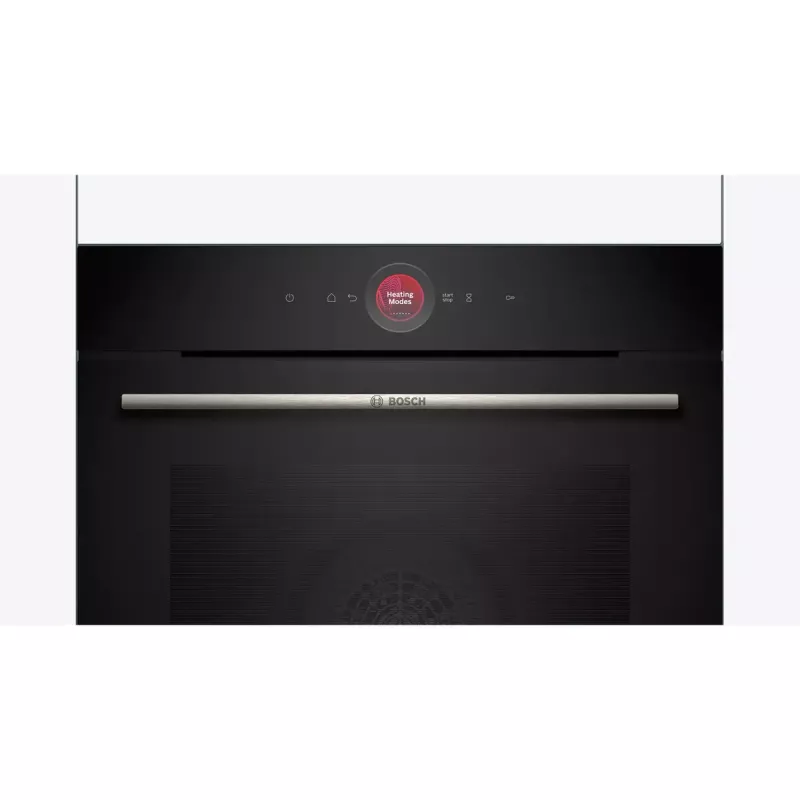 Forno de encastrar Bosch Serie 8 HBG7721B1 — elétrico, 71 L, autolimpeza por pirólise, controlo tátil, Wi‑Fi, lâmpada de halogéneo, preto