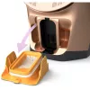 Ferro de engomar Philips DST8041/80 Ferro a vapor sola SteamGlide Elite 3000 W preto