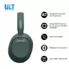 Sony ULT WEAR - Auscultadores Bluetooth sem fios com ULT POWER SOUND, graves profundos extremos, cancelamento de ruído, qualidade de chamada nítida, até 30 horas de autonomia, iOS e Android