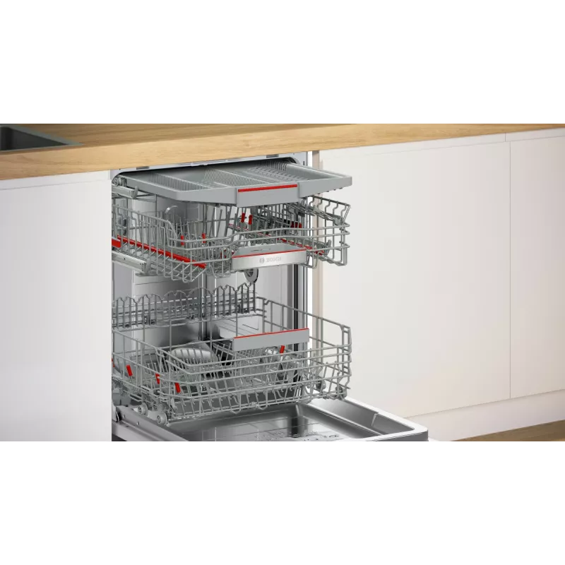 Máquina de lavar loiça Bosch Serie 6 SMV6ZCX06E totalmente encastrável 14 conjuntos de louça