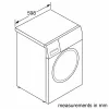 Máquina de lavar roupa Bosch WGG244ZMSN, carga frontal 9 kg, classe de eficiência energética A