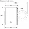 Máquina de lavar roupa Bosch WGG244ZMSN, carga frontal 9 kg, classe de eficiência energética A