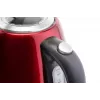 Chaleira elétrica ETA 1,2 L 2100 W vermelho — aço inoxidável, indicador de nível de água