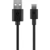 Carregador de interior GOOBAY 45298 — USB universal 5V 1m, AC 100–240V, 5 W, preto