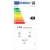 Frigorífico independente Gorenje RF4142PW4, total 206 L, compartimento de refrigeração 165 L, compartimento de congelação 41 L, branco