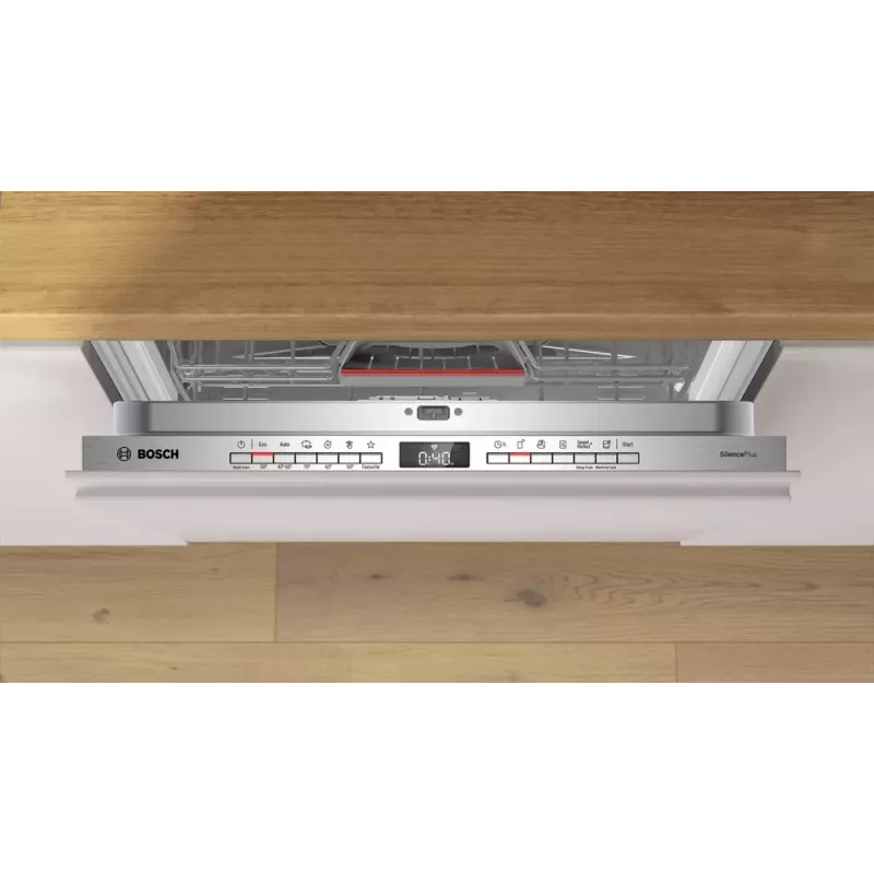 Máquina de lavar loiça Bosch Serie 4 SMV4EMX71S totalmente integrada 14 conjuntos de louça