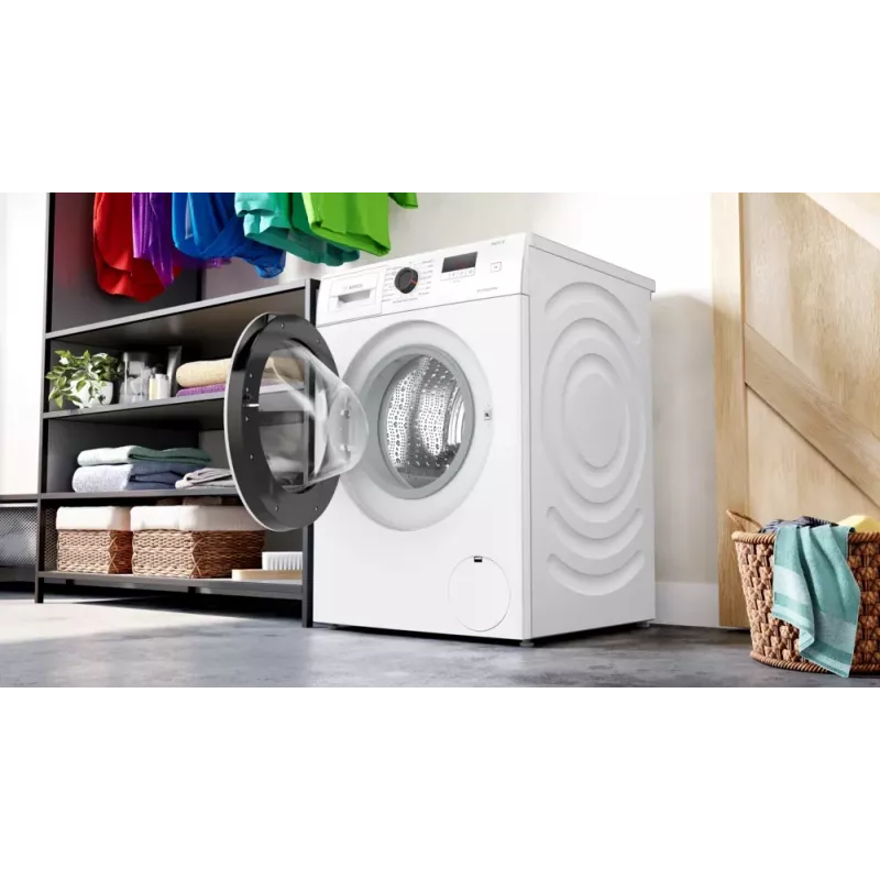 Máquina de lavar roupa Bosch Serie 2 WGE0240ASN carga frontal 7 kg 1351 rpm branco
