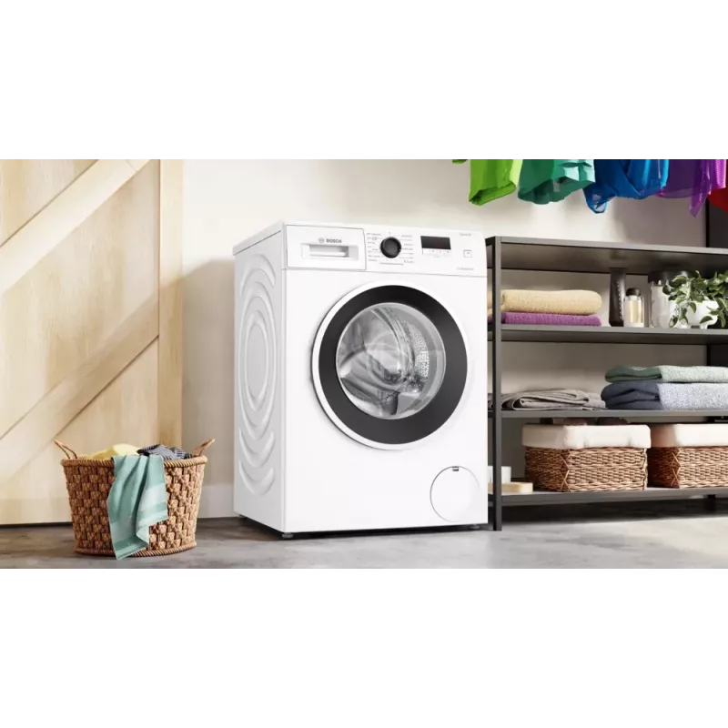 Máquina de lavar roupa Bosch Serie 2 WGE0240ASN carga frontal 7 kg 1351 rpm branco