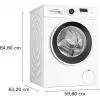 Máquina de lavar roupa Bosch Serie 2 WGE0240ASN carga frontal 7 kg 1351 rpm branco