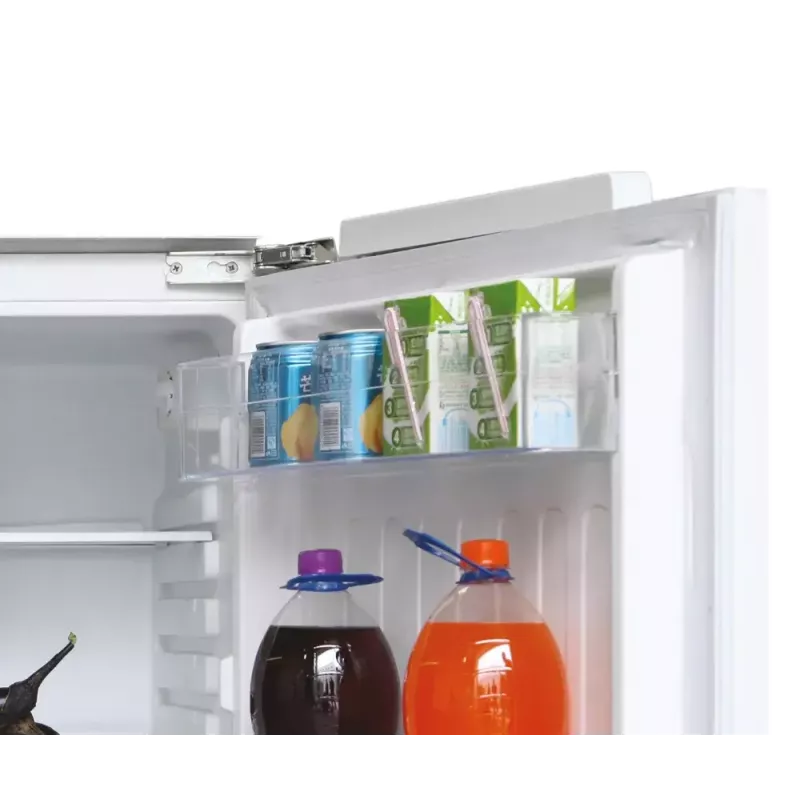Frigorífico encastrável CANDY CMLS68EW — 135 L líquidos, refrigeração estática, termostato rotativo, porta com abertura à direita, 39 dB, classe energética E