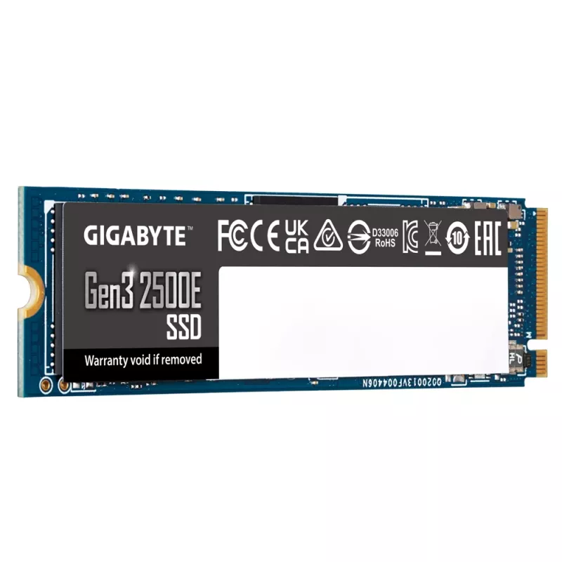 SSD GIGABYTE Gen3 2500E 1 TB M.2 PCI Express 3.0 NVMe 3D NAND