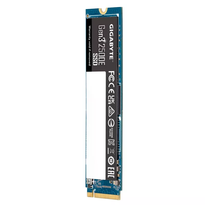 SSD GIGABYTE Gen3 2500E 1 TB M.2 PCI Express 3.0 NVMe 3D NAND