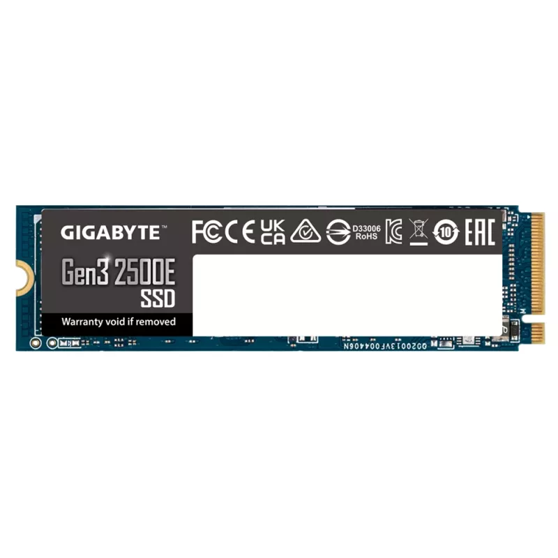 Disco SSD GIGABYTE 500GB M.2 PCI Express 3.0 NVMe Gen3 2500E