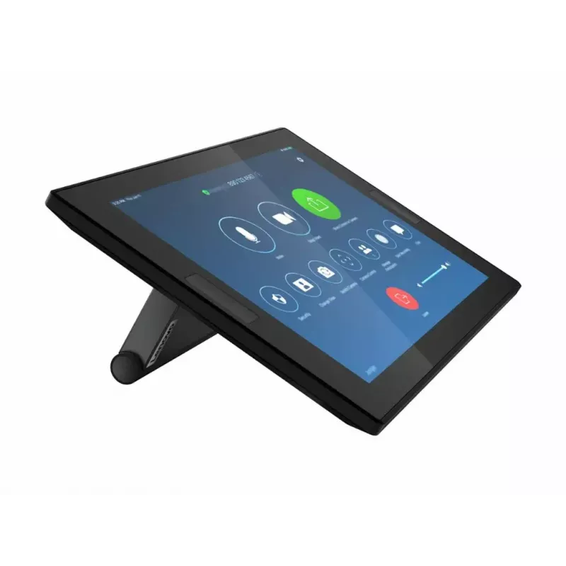 Controlador de conferência Lenovo ThinkSmart 12QL0004MT para Zoom, dispositivo compacto preto para controlo de reuniões
