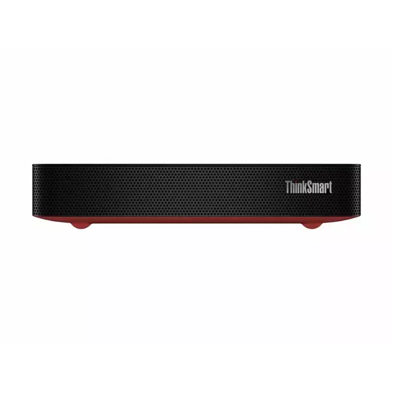 Controlador de conferência Lenovo ThinkSmart 12QL0004MT para Zoom, dispositivo compacto preto para controlo de reuniões