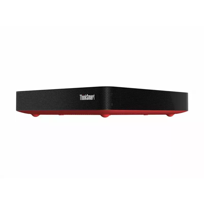 Controlador de conferência Lenovo ThinkSmart 12QL0004MT para Zoom, dispositivo compacto preto para controlo de reuniões