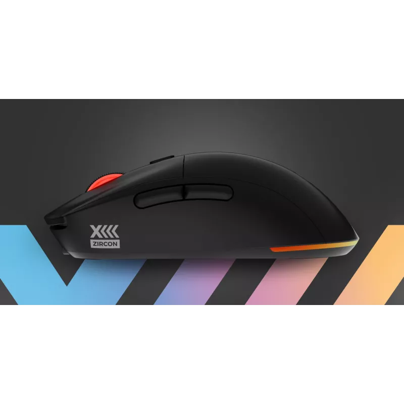 Rato gaming GENESIS Zircon XIII ambidestro RF sem fios + USB Type-C ótico 26000 DPI