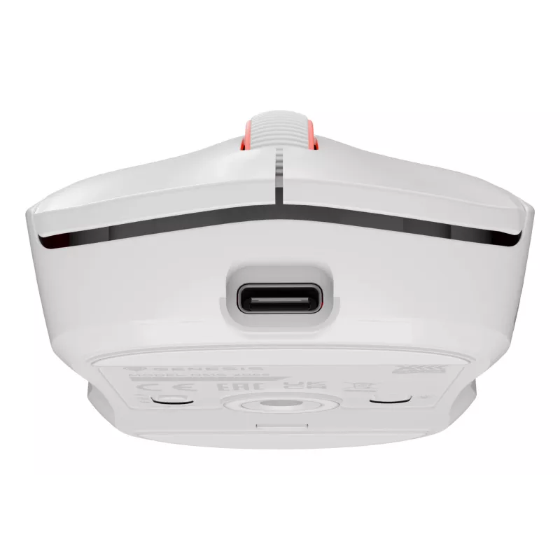 Rato gaming GENESIS Zircon XIII ambidestro RF sem fios + USB Type-C ótico 26000 DPI