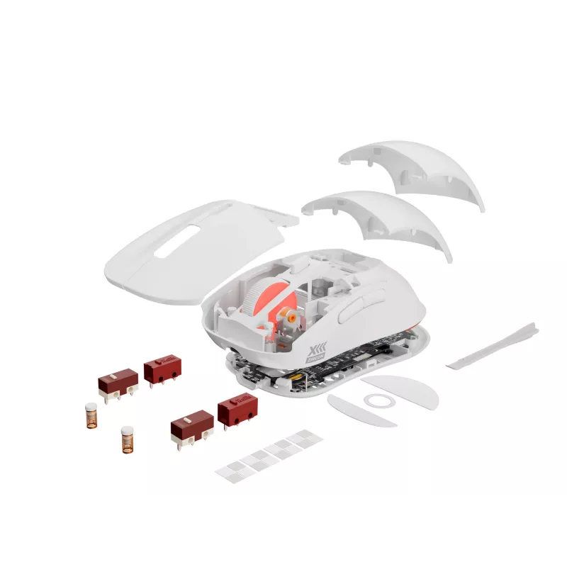 Rato gaming GENESIS Zircon XIII ambidestro RF sem fios + USB Type-C ótico 26000 DPI