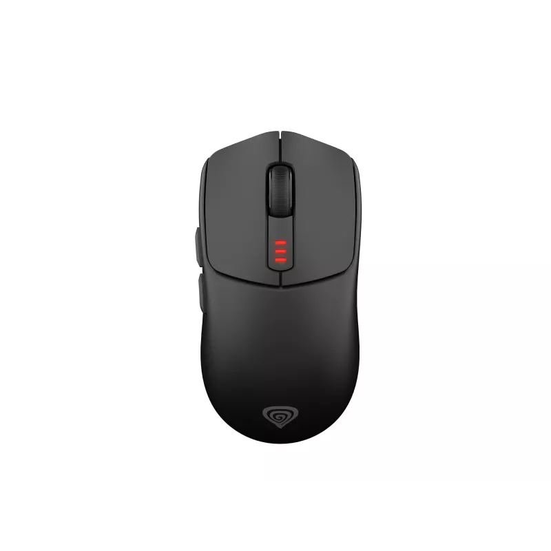 Rato gaming GENESIS Zircon 500 para destros RF sem fios + Bluetooth + USB Type-C ótico 10000 DPI
