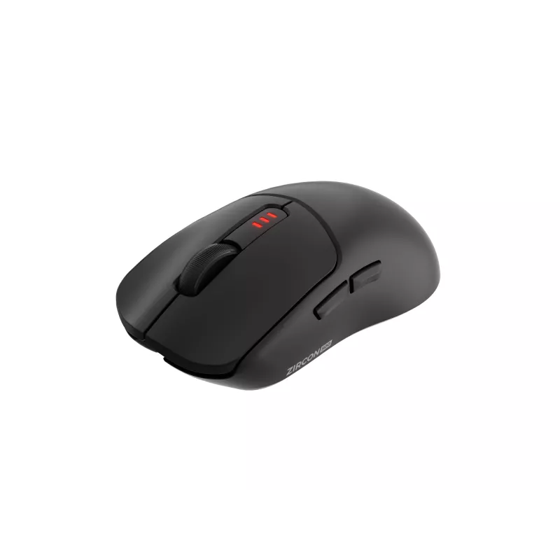 Rato gaming GENESIS Zircon 500 para destros RF sem fios + Bluetooth + USB Type-C ótico 10000 DPI