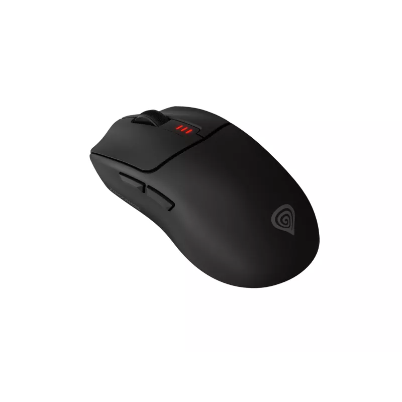 Rato gaming GENESIS Zircon 500 para destros RF sem fios + Bluetooth + USB Type-C ótico 10000 DPI