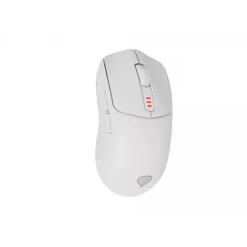 Rato gaming GENESIS Zircon 500 para destros RF sem fios + Bluetooth + USB Type-C ótico 10000 DPI