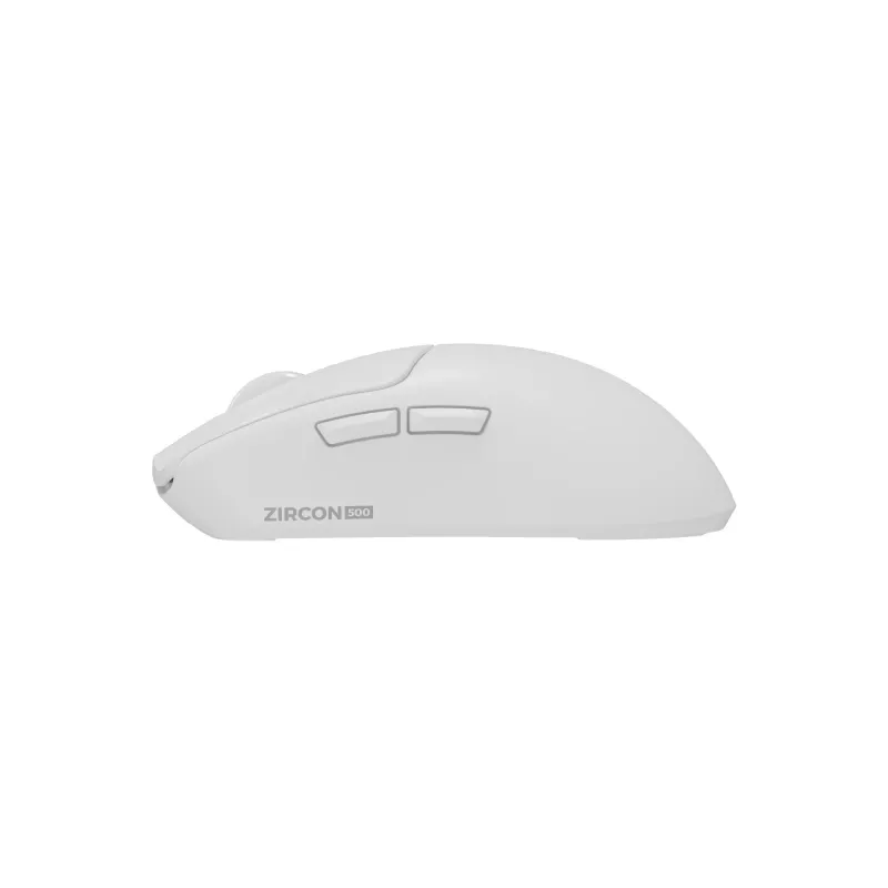 Rato gaming GENESIS Zircon 500 para destros RF sem fios + Bluetooth + USB Type-C ótico 10000 DPI
