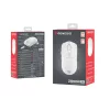 Rato gaming GENESIS Zircon 500 para destros RF sem fios + Bluetooth + USB Type-C ótico 10000 DPI