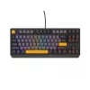 Genesis Thor 230 TKL teclado mecânico gaming com fios, US, Anchor Gray Negative, Outemu Red