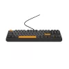 Genesis Thor 230 TKL teclado mecânico gaming com fios, US, Anchor Gray Negative, Outemu Red