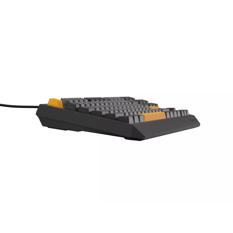 Genesis Thor 230 TKL teclado mecânico gaming com fios, US, Anchor Gray Negative, Outemu Red